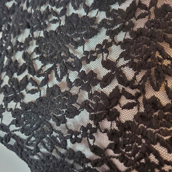 Robbie Sleeveless Black Lace Dress 4 - Picture 4 of 5